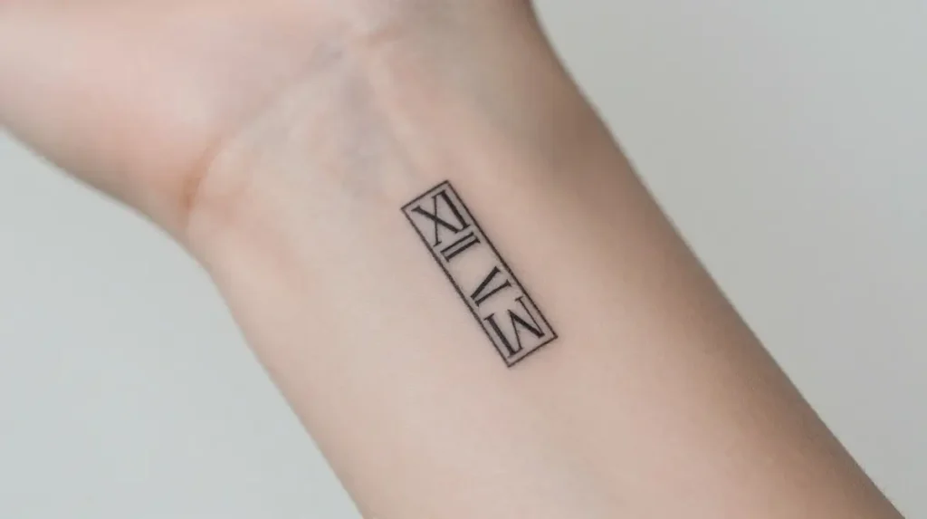Roman Numeral Date