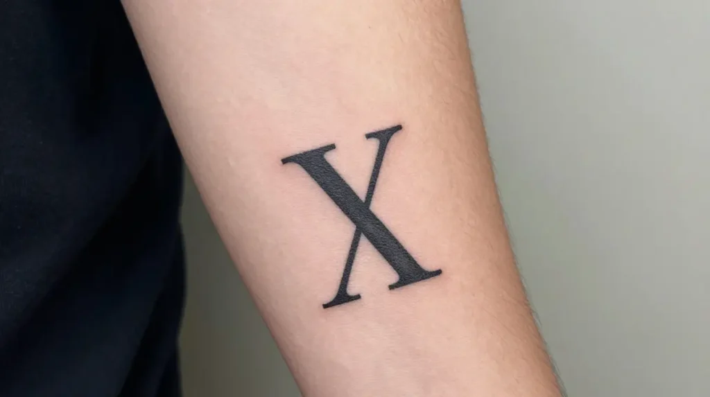 Roman Numeral Tattoo