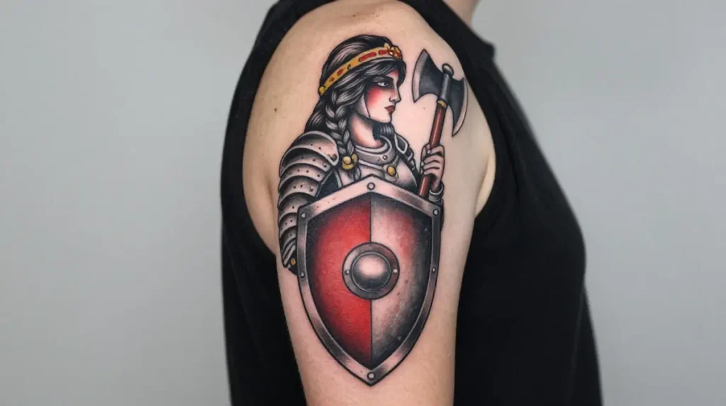 Shield Maiden Tattoo