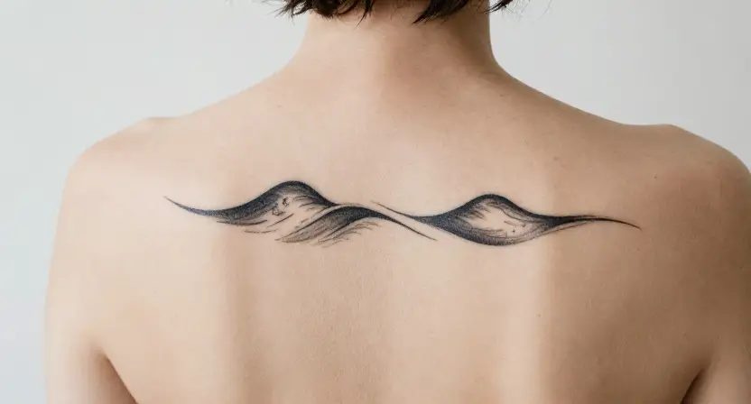 Simple Wave Tattoo Aftercare and Maintenance