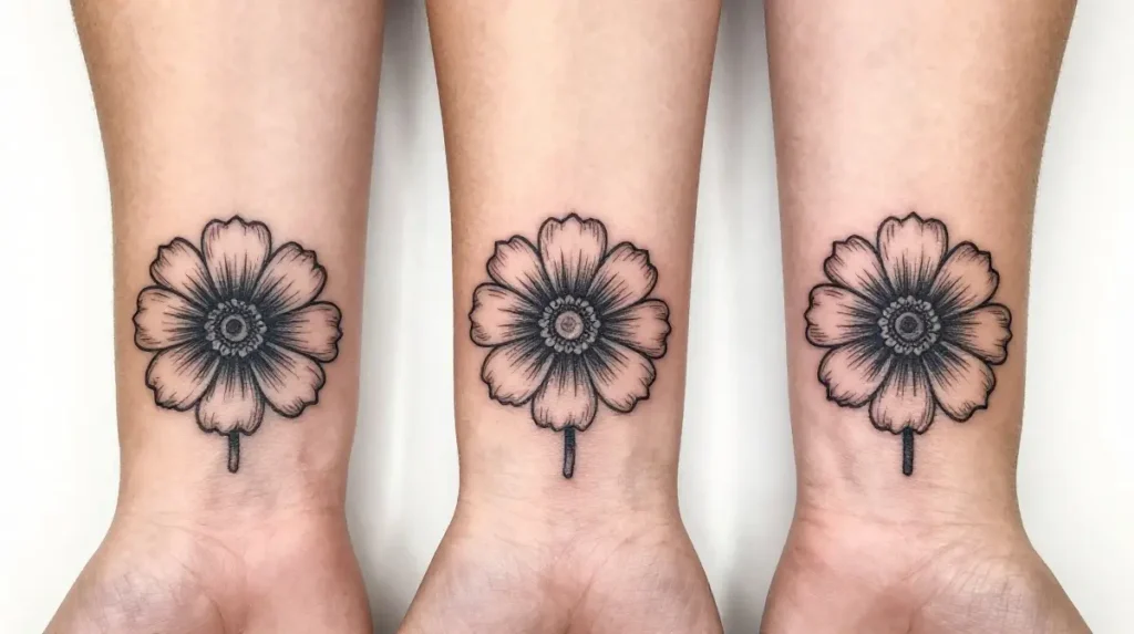 Sisters Tattoo for Three or More