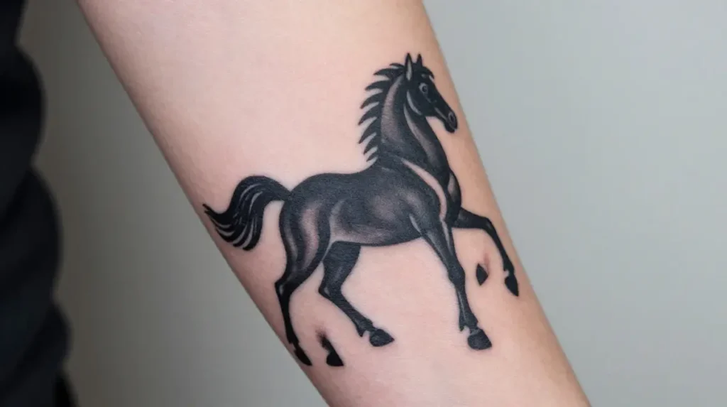 Sleipnir the Eight-Legged Horse Tattoo