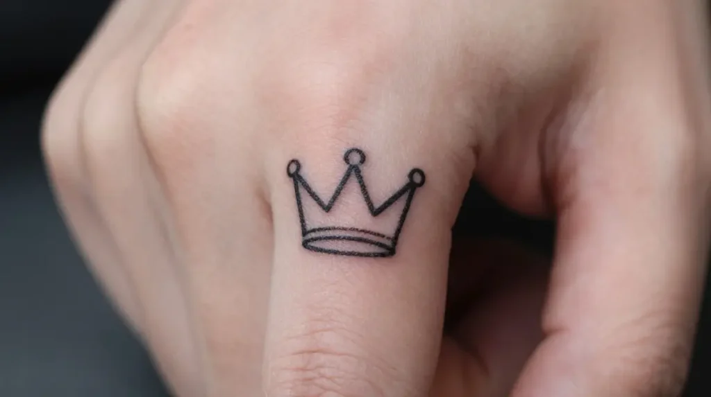 Small Crown Tattoo