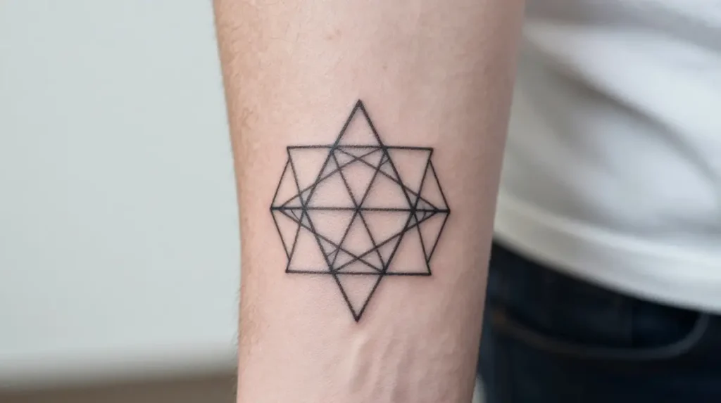 Small Geometric Tattoo