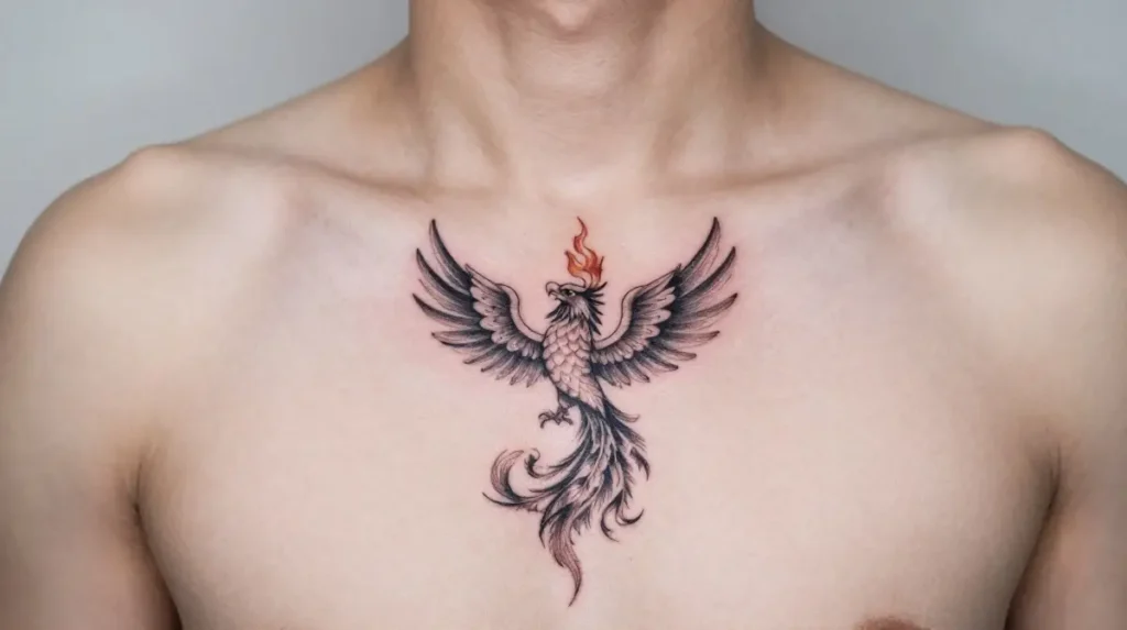Small Phoenix Tattoo