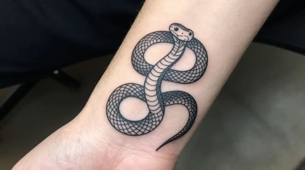 Snake Wrist Tattoo