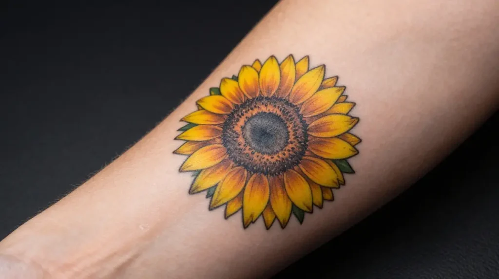 Sunflower Tattoo Aftercare Tips