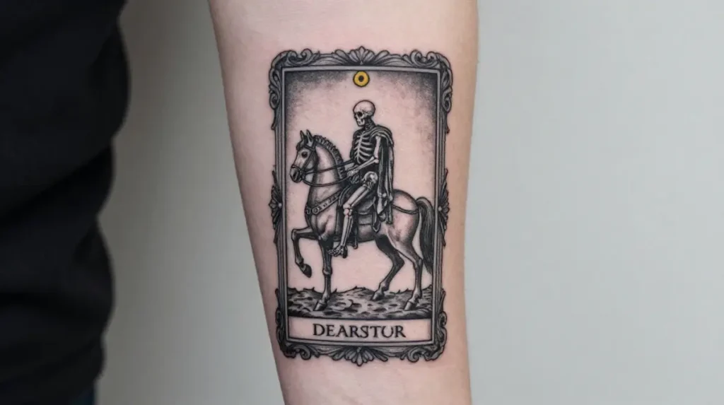 Tarot Card Tattoo