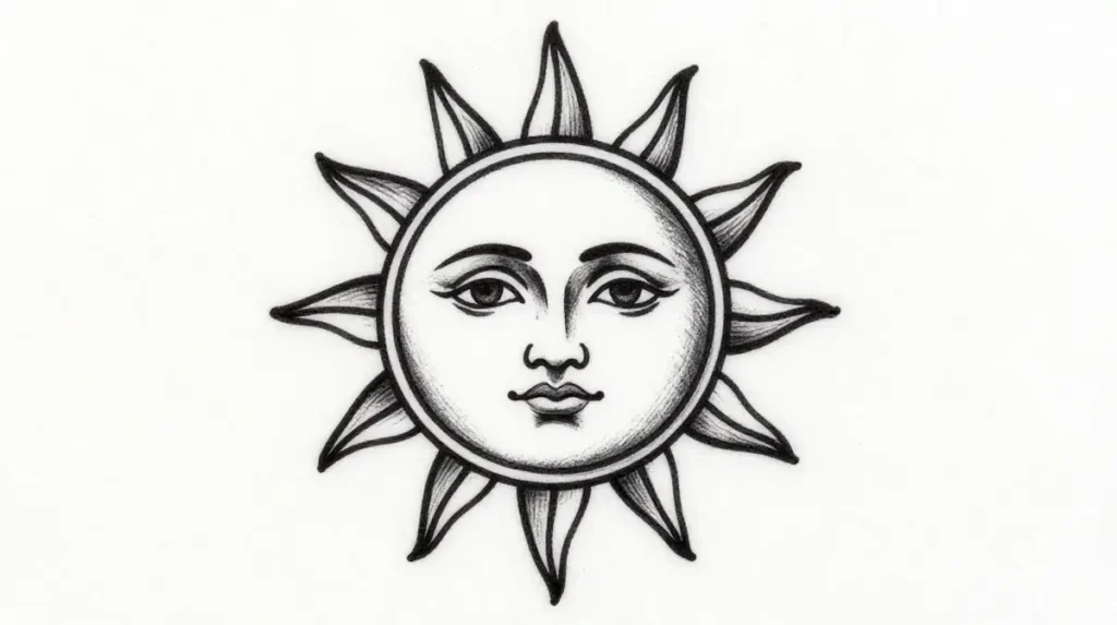 The Core Symbolism of Sun and Moon Tattoos