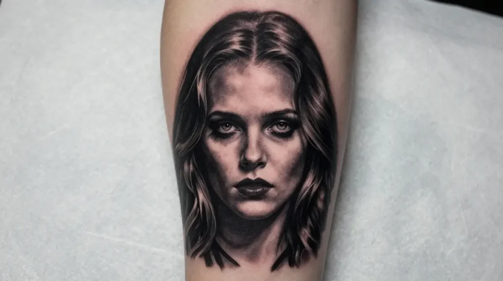 The Exorcist Horror Movie Tattoo