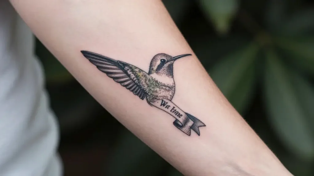 The Memorial Hummingbird Tattoo