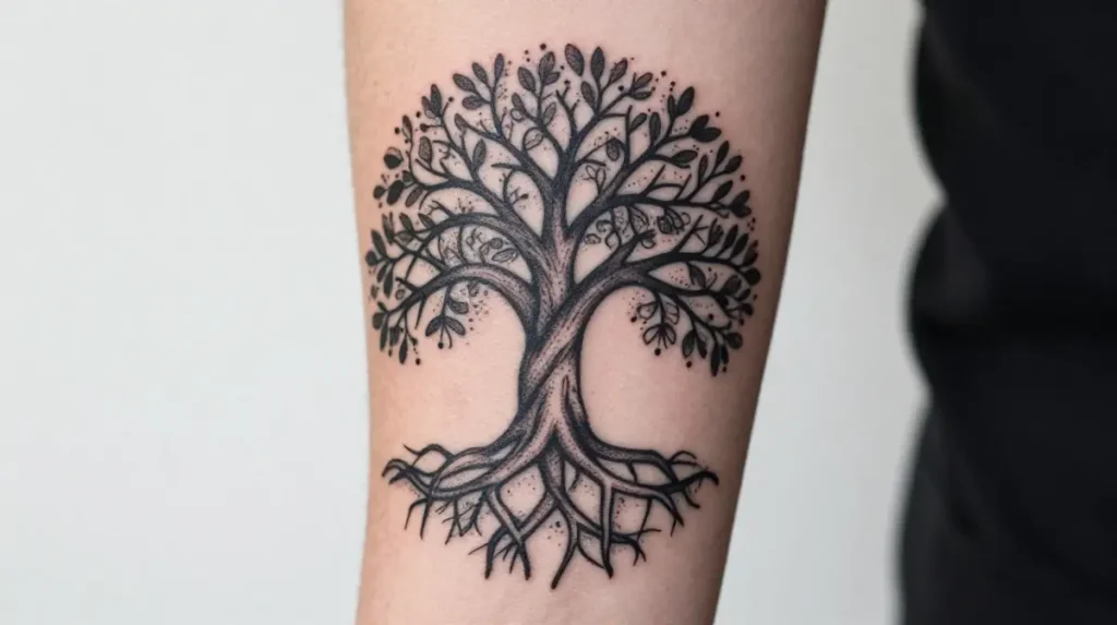 Tree of Life Tattoo for Family and Roots