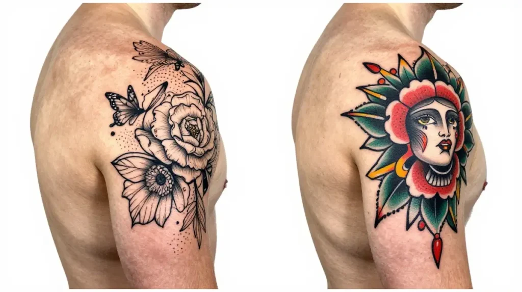 Upper Shoulder Tattoo Style and Placement Guide
