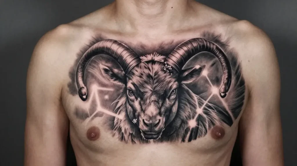 Virgo Tattoo for Men