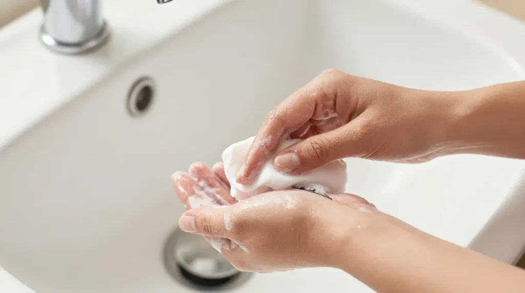 Wash Your Tattoo Gently