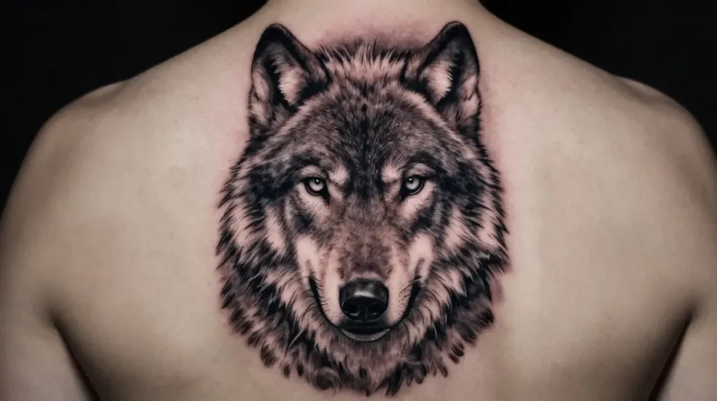 Wolf Hand Tattoo