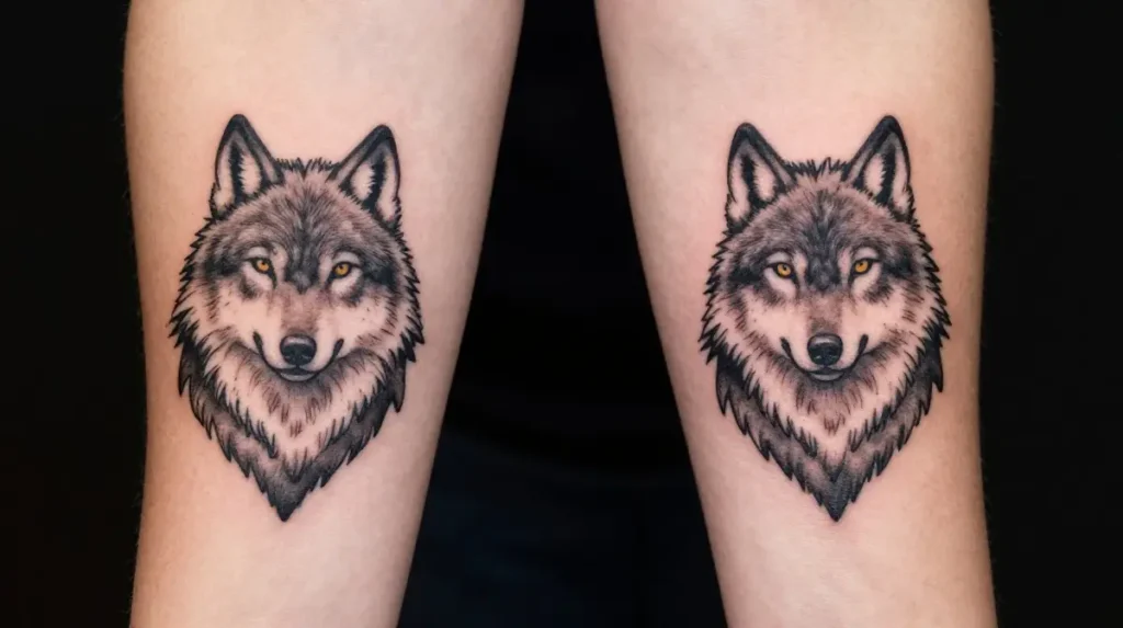 Wolf Sisters Tattoo