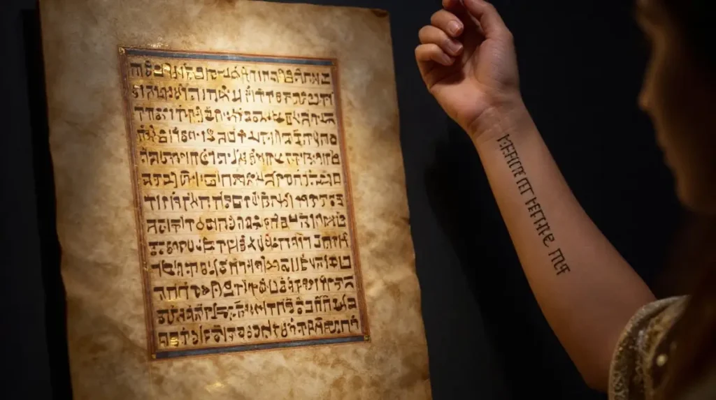 The Ancient Feminine Tradition of Wearing Sacred Words on the Body