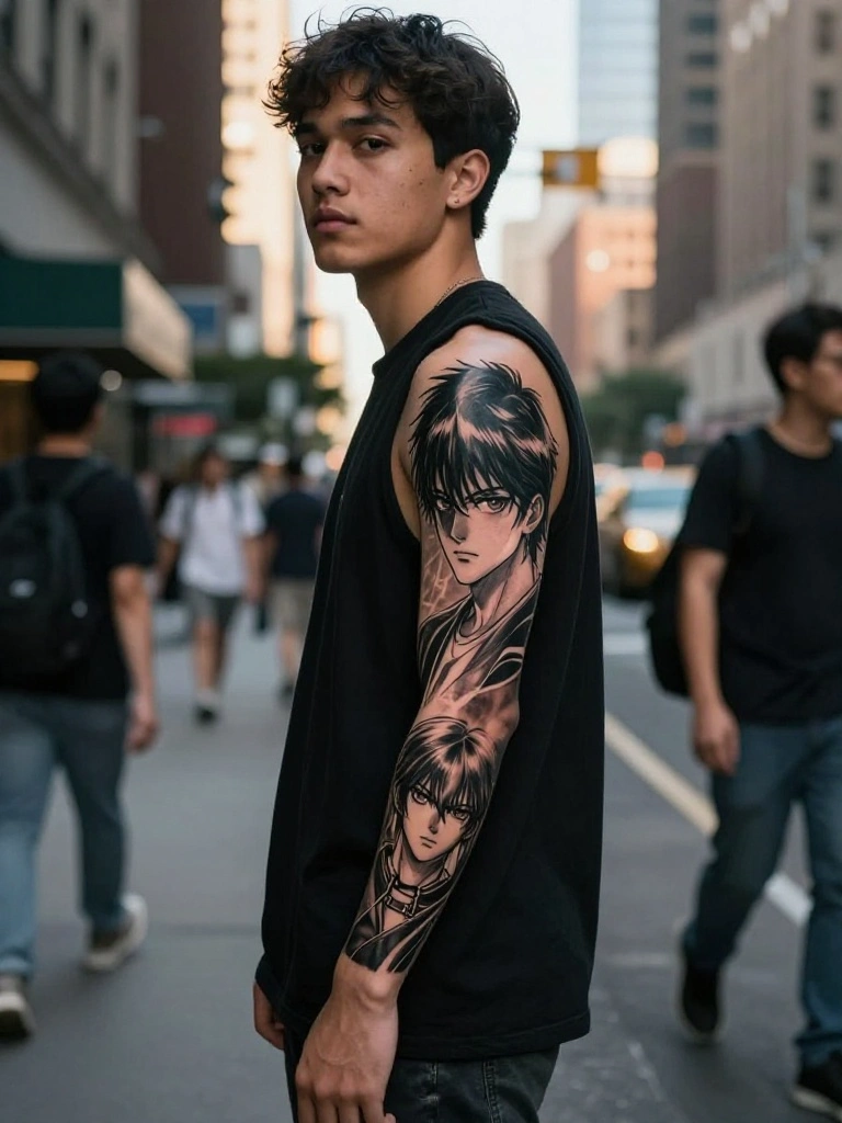 The Cultural Shift That Made Anime Tattoos a Global Phenomenon