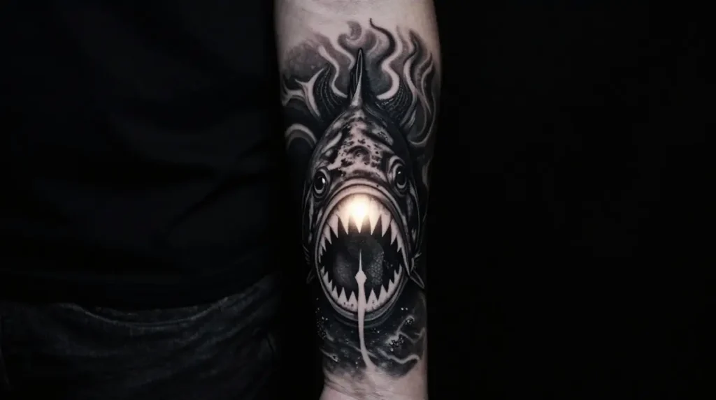 Blackwork Ocean Animal Designs That Turn the Skin Into an Abyss