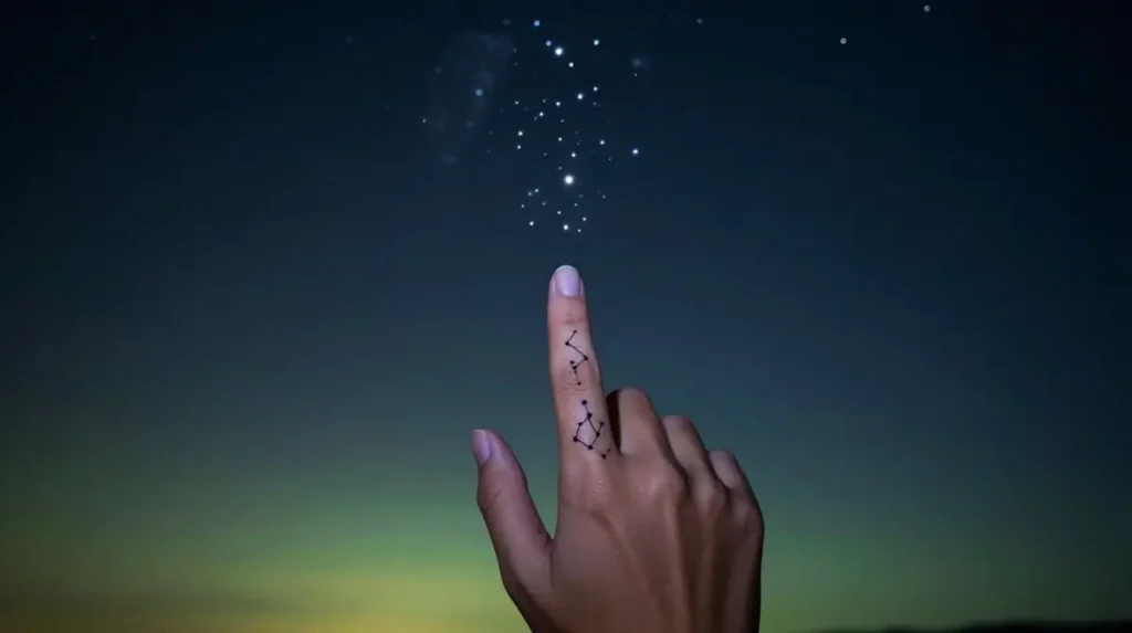 Celestial and Constellation Designs That Map the Universe Across Your Hand