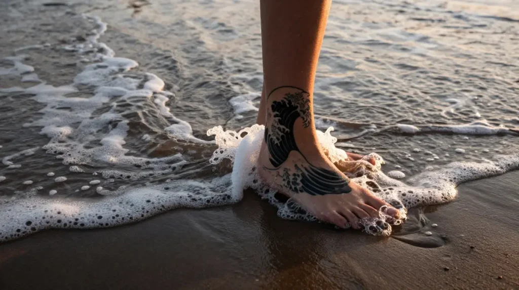 Ocean Wave and Nature Designs That Flow Perfectly Across the Foot