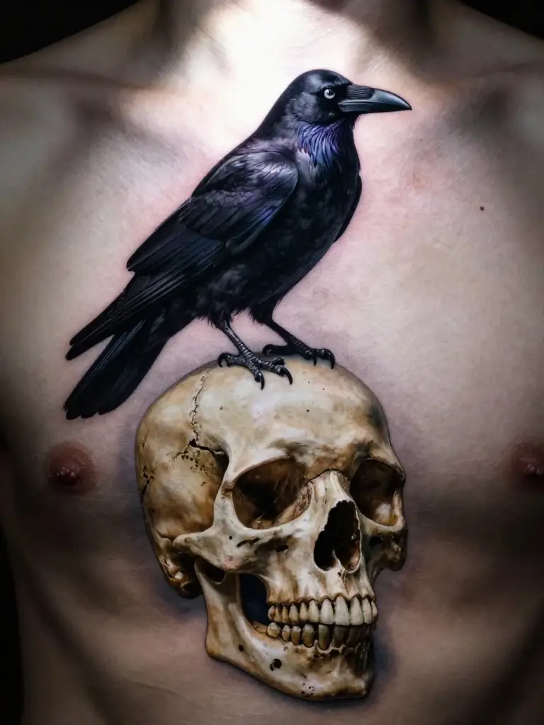 The Skull and Raven Pairing That Has Meant Something for Centuries