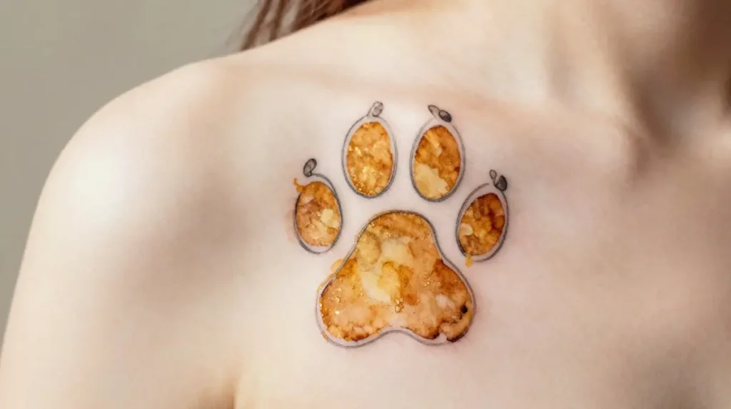 Watercolor Paw Designs That Turn Pet Love Into a Breathtaking Painted Memory