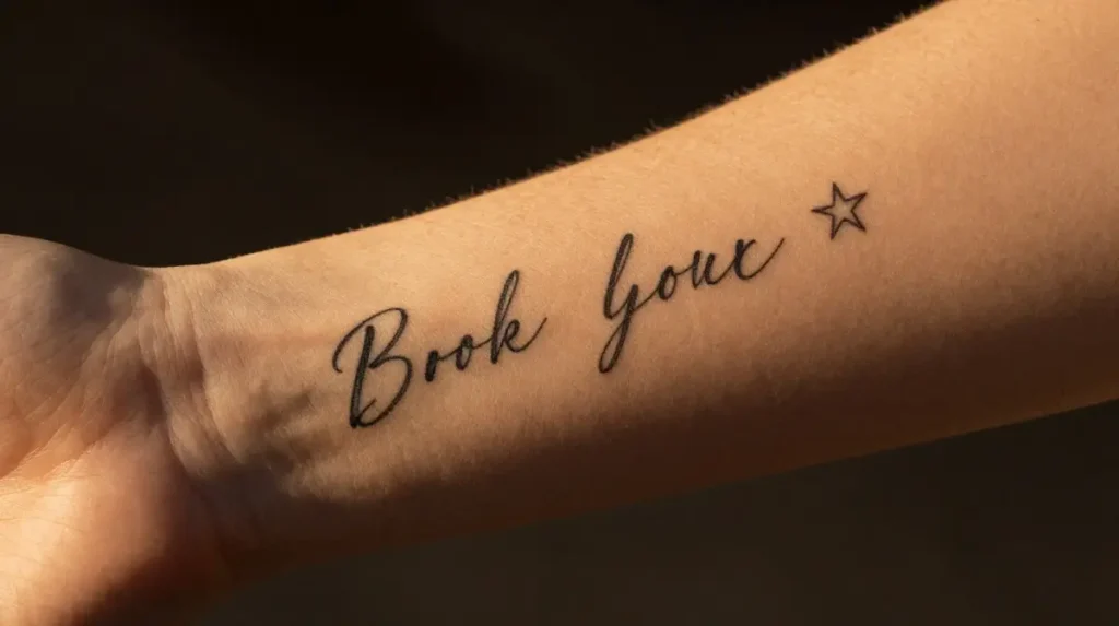 11. Brother Sister Tattoos With Names That Make the Declaration Impossible to Mistake