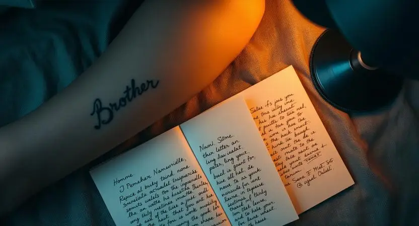 Brother Sister Tattoos With Names That Make the Declaration Impossible to Mistake