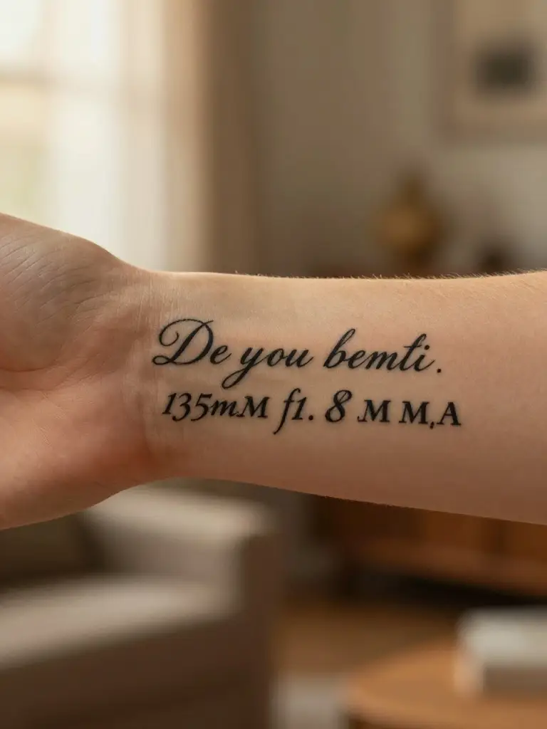Dog Name and Date Tattoos That Write the Story in Permanent Ink