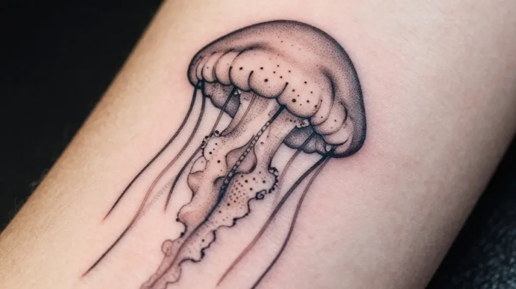 Fine Line Sea Creature Tattoos With Precision That Defies Belief