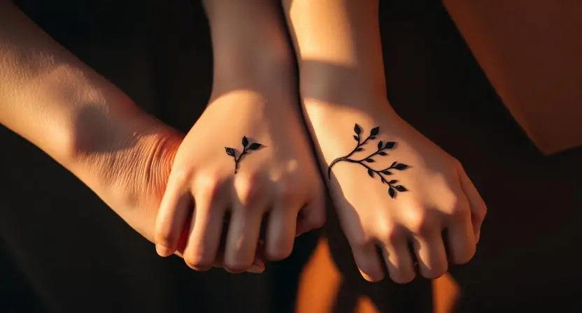Matching and Couples Wrist Tattoos That Feel Intimate Not Cliché