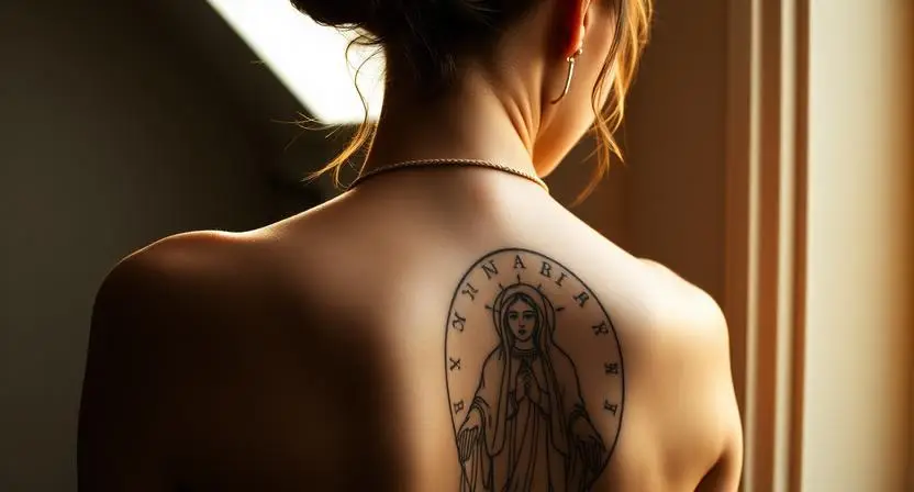 Virgin Mary Tattoos for Women: Feminine Devotion Expressed Through Skin Art