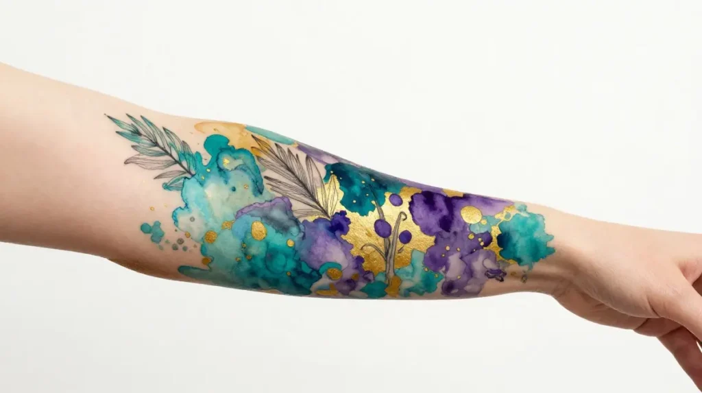 Watercolor Sleeve Tattoos That Defy Every Convention of Male Body Art