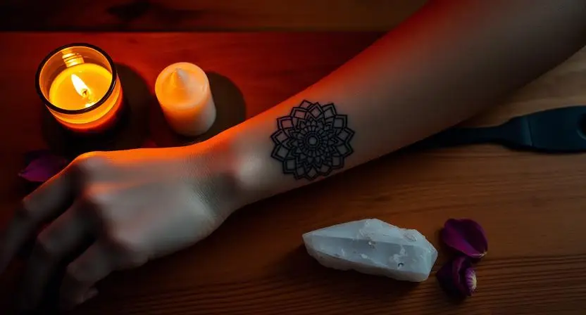 Mandala and Sacred Geometry Wrist Designs With Spiritual Depth