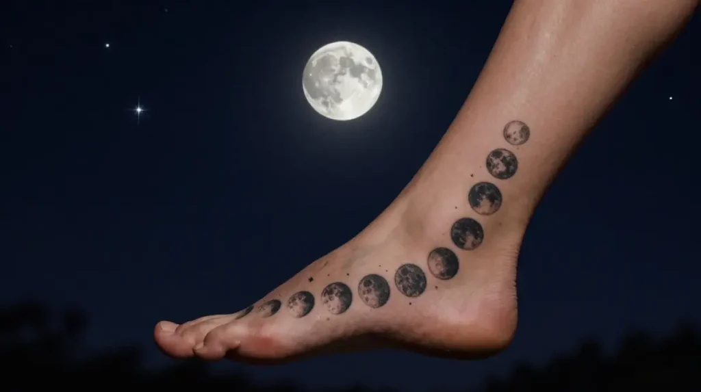 Moon Stars and Celestial Themes That Look Otherworldly on the Foot