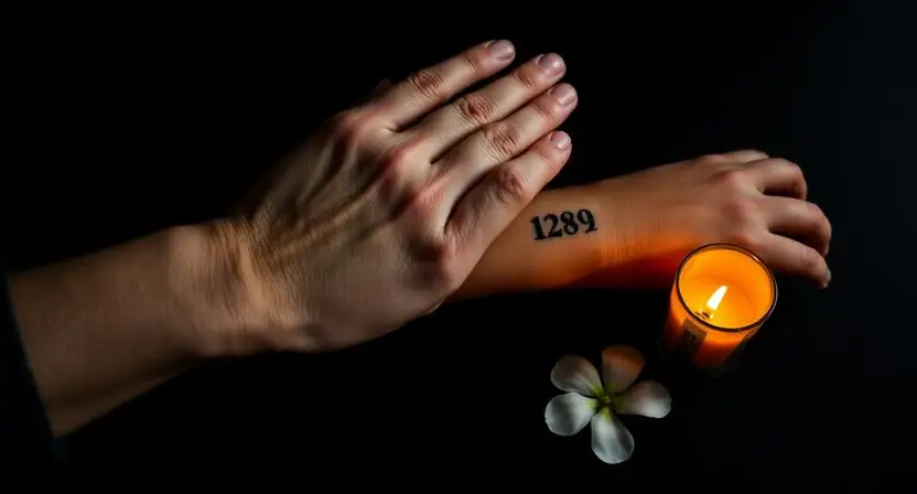 Roman Numeral Memorial Tattoos That Keep the Gone Permanently Present
