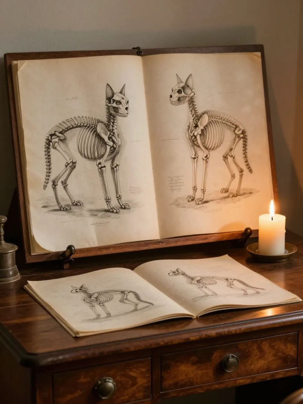 Spitting Needle Systems Draw Intricate Bone Patterns Across Pale Shoulders