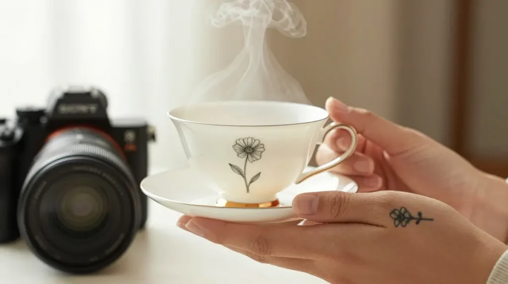Finger Flower Tattoos That Make Every Gesture a Moment of Botanical Art