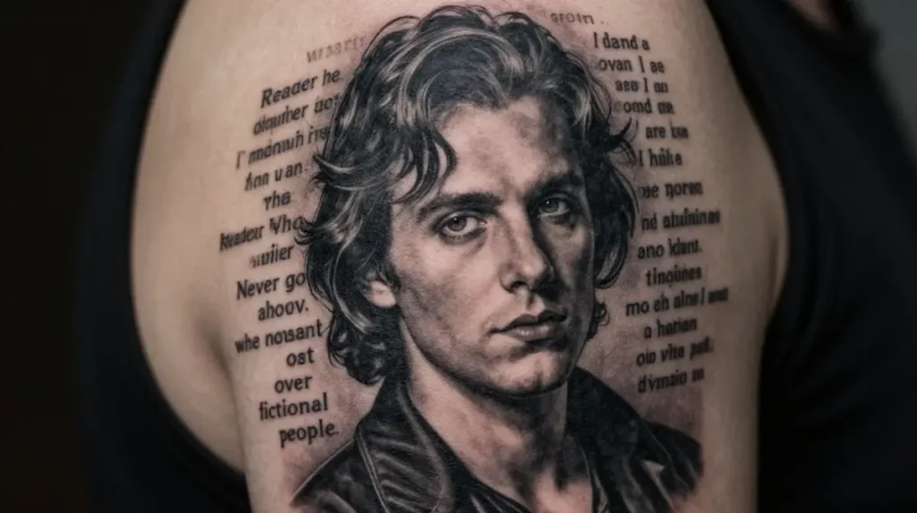 Character Portrait Tattoos for Readers Who Never Got Over Fictional People