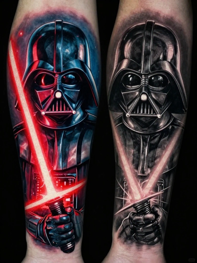 Color Versus Black and Grey — the Debate Every Vader Tattoo Fan Eventually Faces