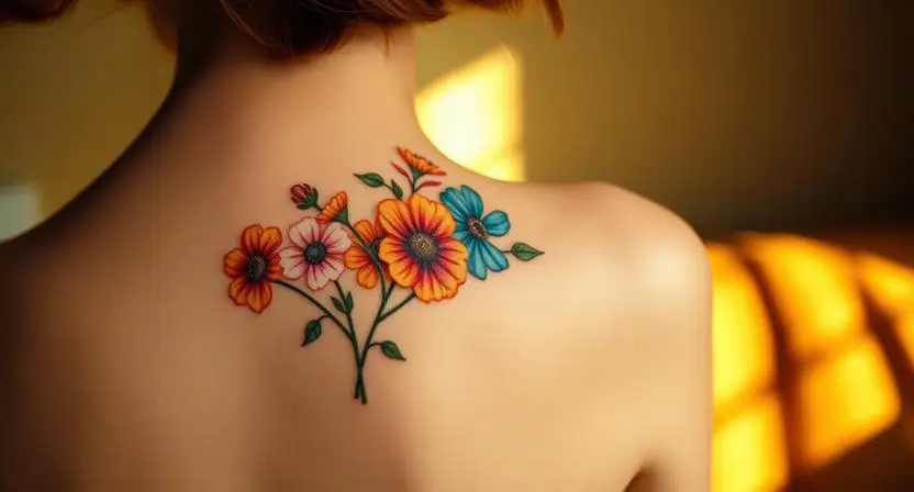 Watercolor Sibling Tattoos That Capture the Childhood Color Nobody Else Remembers