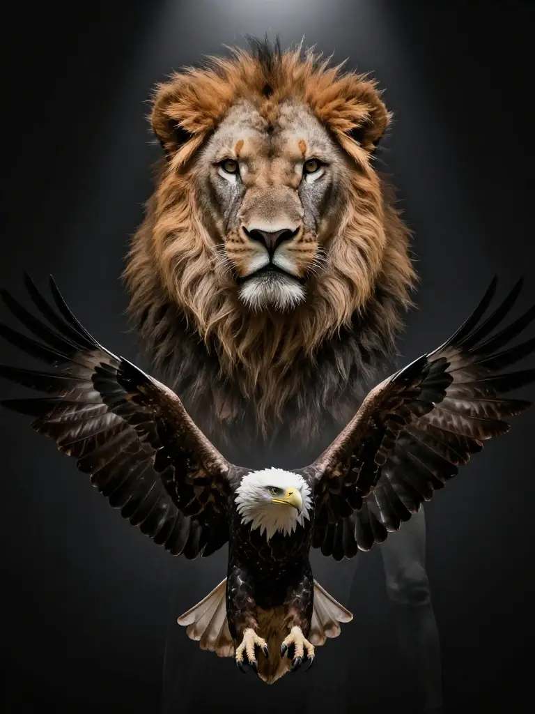 Lion and Eagle Designs That Declare Dominion From the Strongest Canvas Available