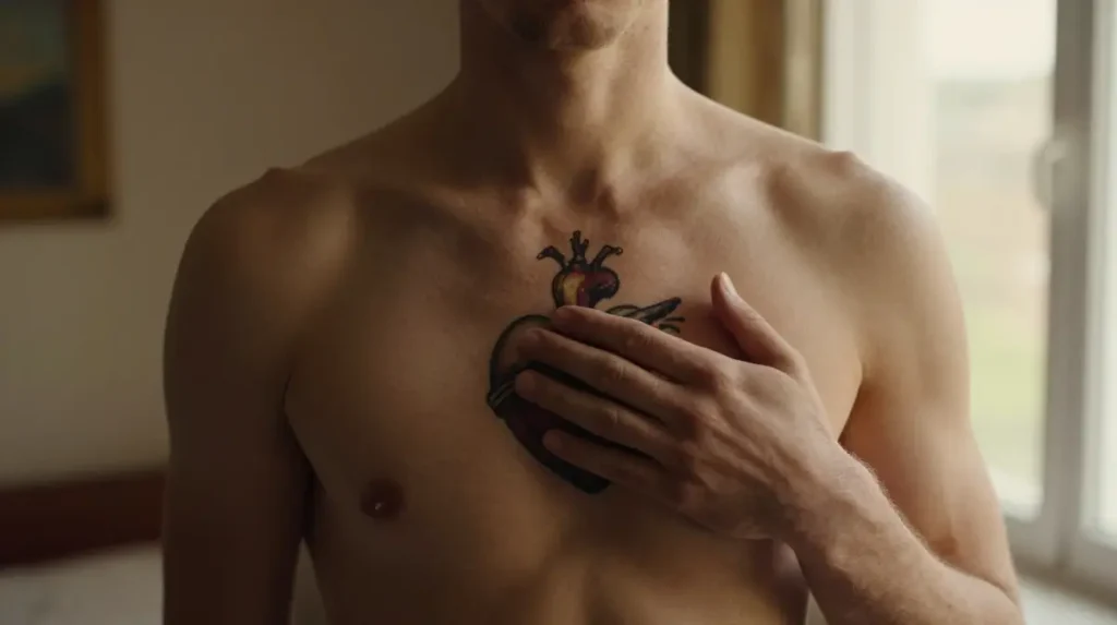 Chest Jesus Tattoos That Place the Sacred Closest to the Beating Heart