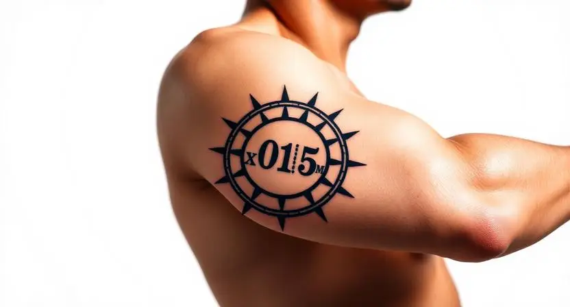 Combining Roman Numerals With Geometric and Architectural Design Elements