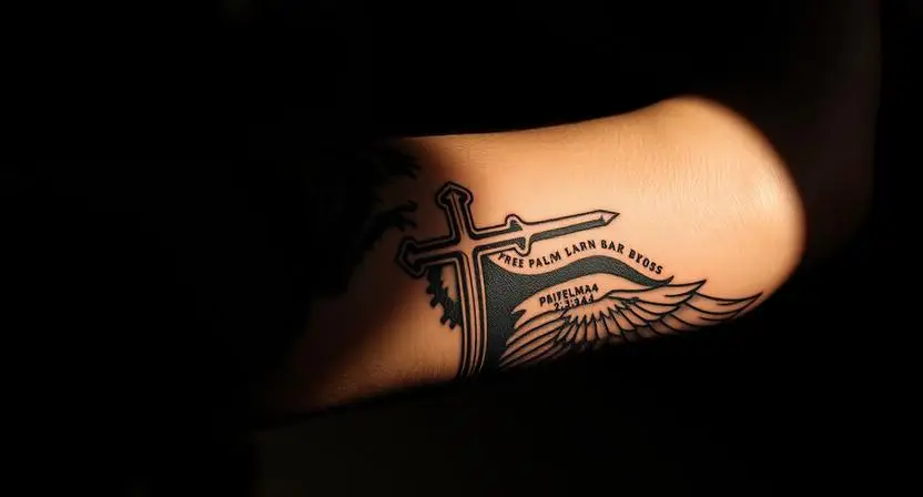 Lion Cross Eagle and Sword Imagery That Amplifies Any Verse Into Art