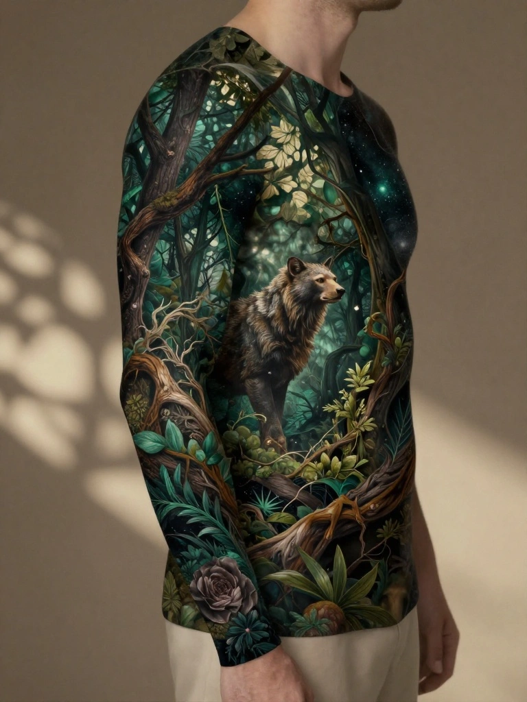 The Relentless Evolution of Esoteric Nocturnal Nature Body Illustrations