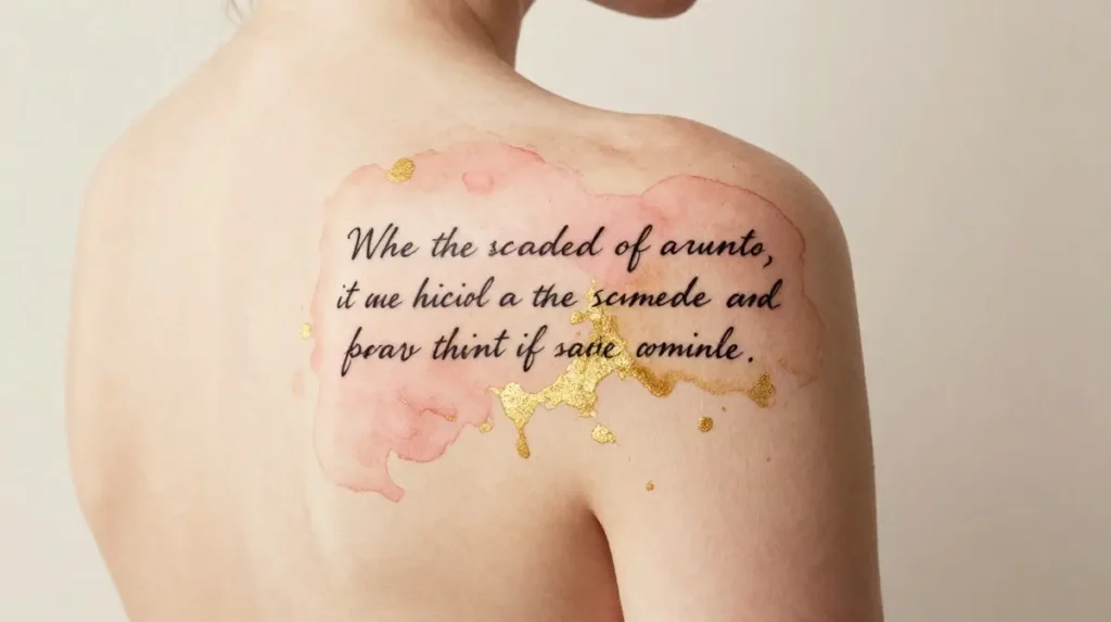 Watercolor Scripture Tattoos That Marry Painterly Beauty With Biblical Depth
