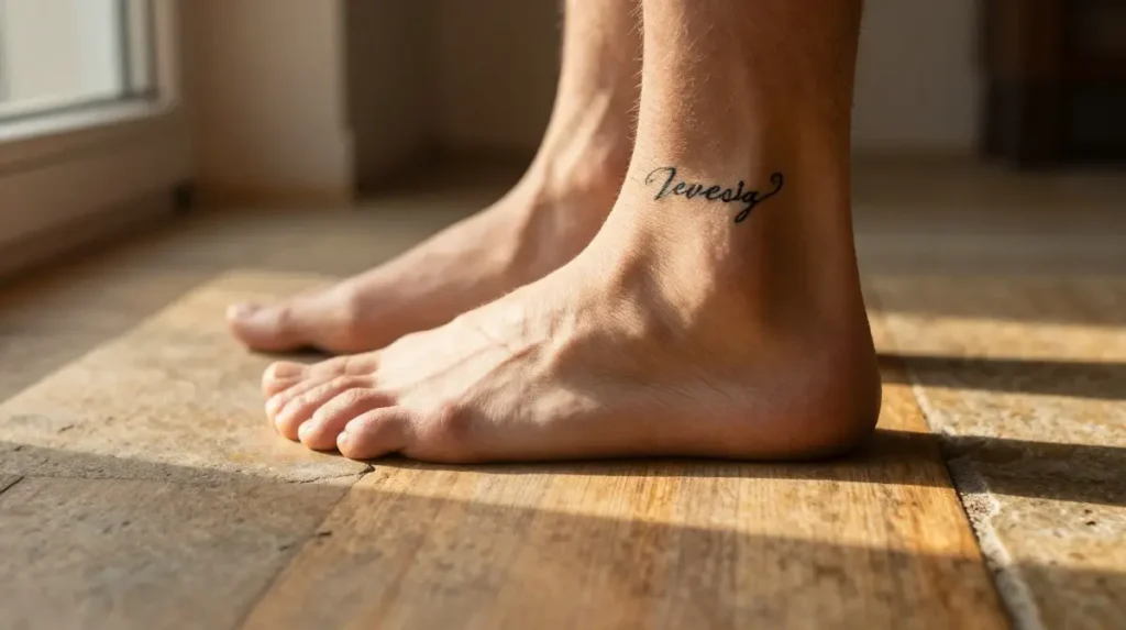 Ankle and Foot Verse Tattoos That Ground Every Step in Faith and Purpose